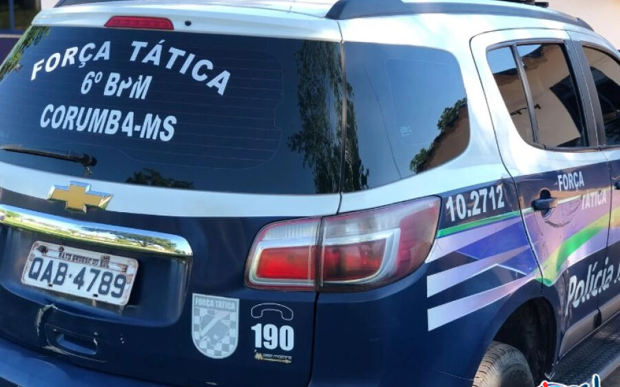 Força Tática de Corumbá prende autor de violência doméstica