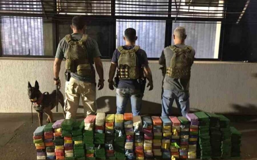 Caminhoneiro de MS é preso no PR com cocaína avaliada em mais de R$ 6,5 milhões