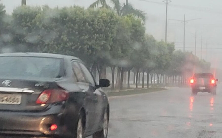 Nesta segunda, frente fria traz previsão de chuvas moderadas na região centro-sul de MS