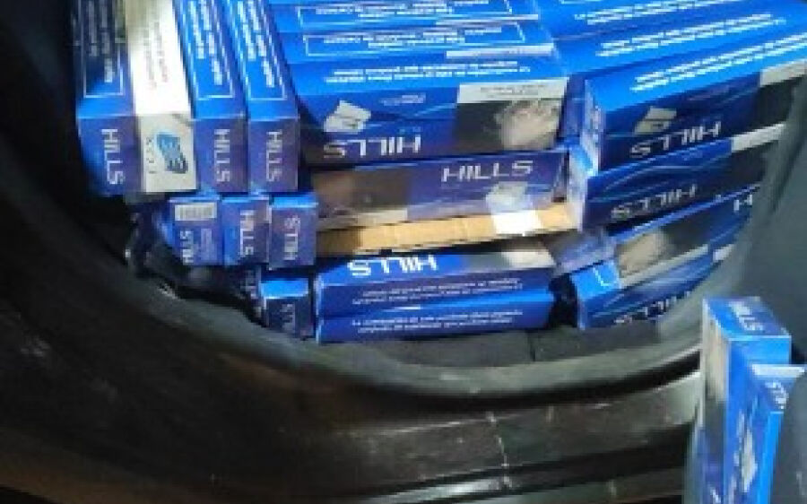 Polícia Militar apreende carga de contrabando na MS 164 em Maracaju