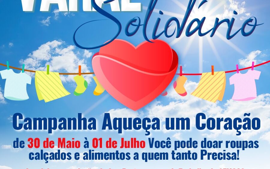 Prefeitura realiza a campanha Varal Solidário - Aqueça um Coração