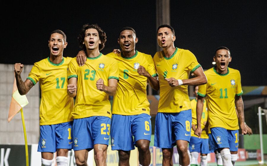 Brasil goleia Uruguai e fatura Torneio Sub-20 no Espírito Santo