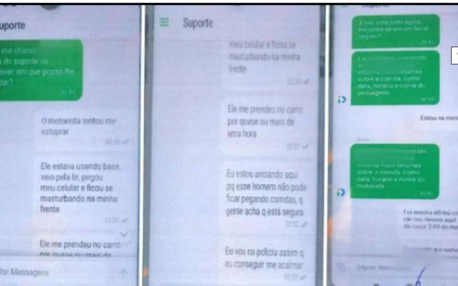 O motorista tentou me estuprar: plataforma de aplicativo foi avisada sobre motorista abusador