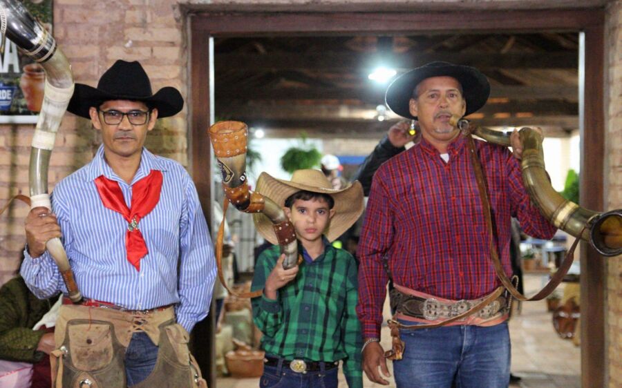 Concurso de  Berrante foi  atração na  46ª Expoverde