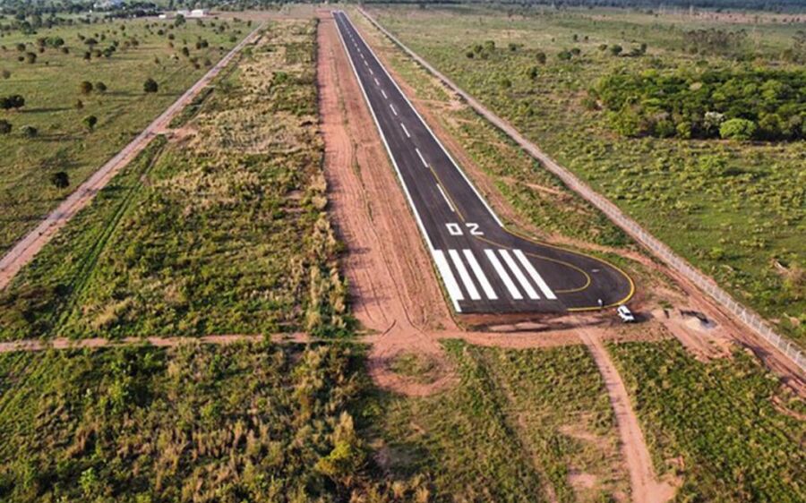 Prefeitura busca vôos comerciais para aeroporto de Coxim após  homologação da ANAC