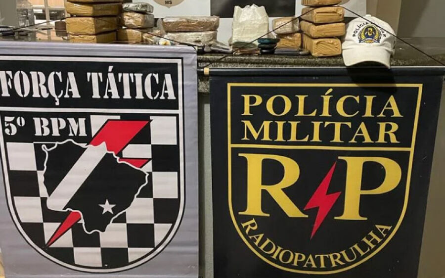 Ação conjunta entre Polícia Militar e Civil fecha boca de fumo em Coxim 