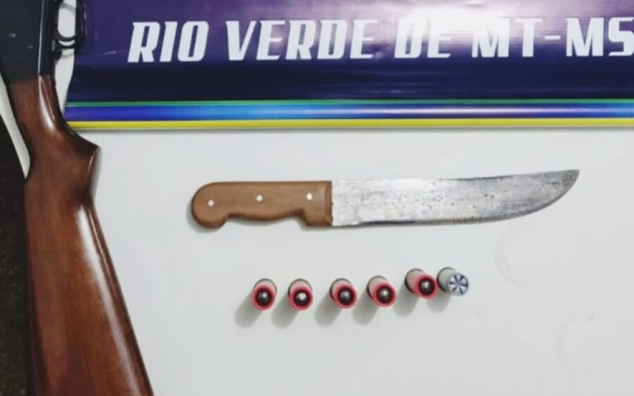 Polícia Militar prende homem por porte ilegal de arma em Rio Verde