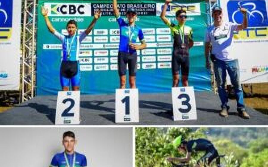 Atleta da equipe Strong Bike Coxim se torna Campeão Brasileiro de Contra Relógio