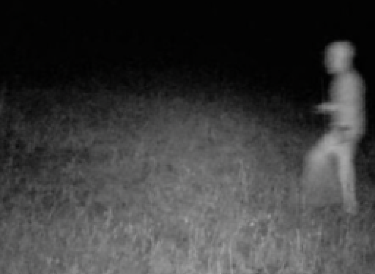 Caçador afirma ter fotografado um alienígena nu e cabeçudo