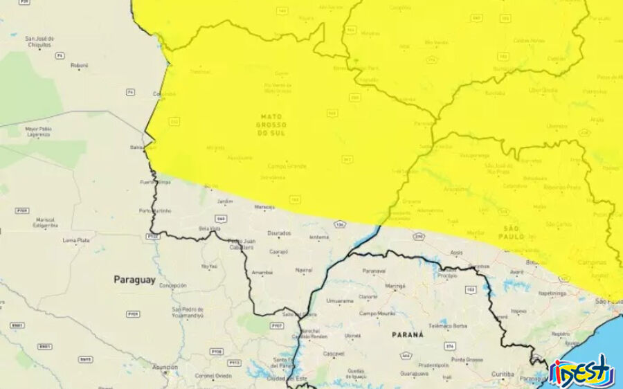 Beba água: 45 cidades de Mato Grosso do Sul estão em alerta de baixa umidade do ar