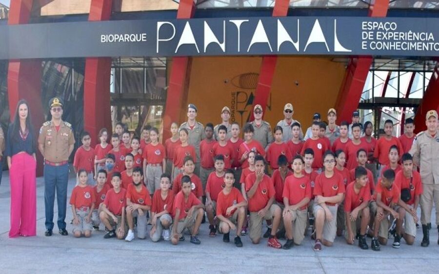 Combate a queimadas será abordado com  estudantes durante visitas ao Bioparque Pantanal