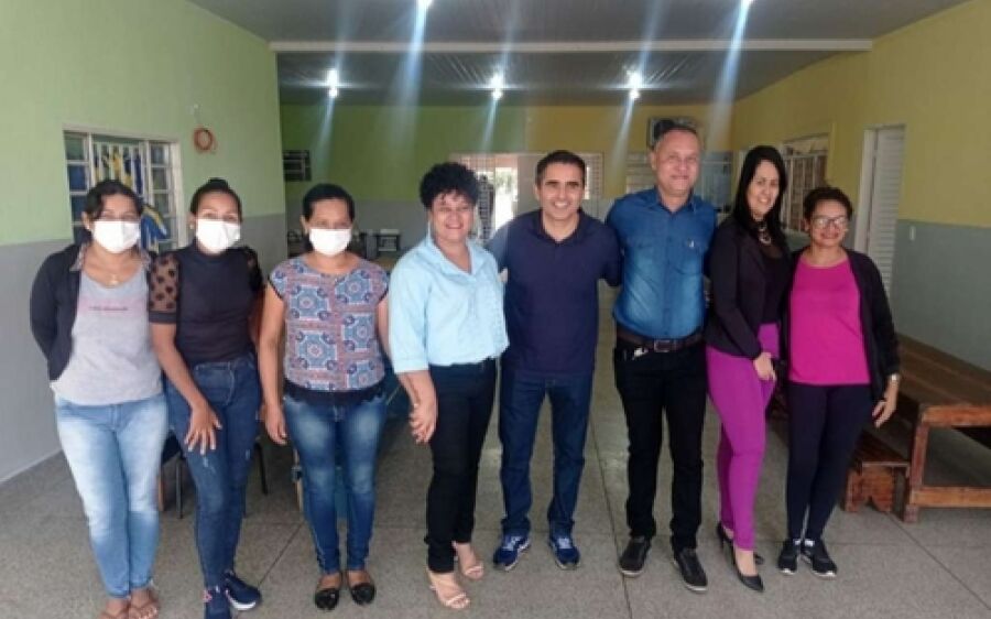 Vereador Jefferson Aislan e Dep. Estadual Herculano Borges visitam CEIS de Coxim