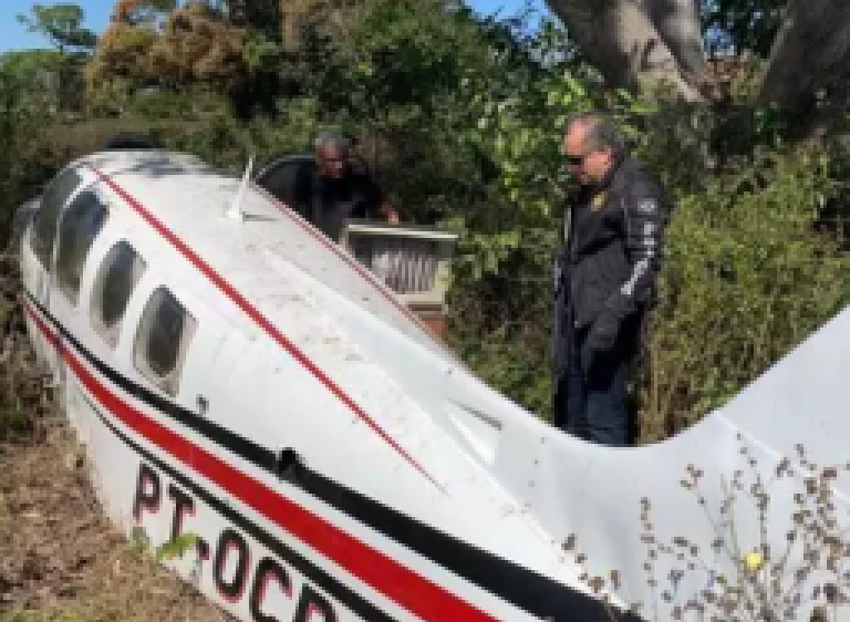 Avião utilizado no transporte de drogas é achado em mata do Pantanal de MS