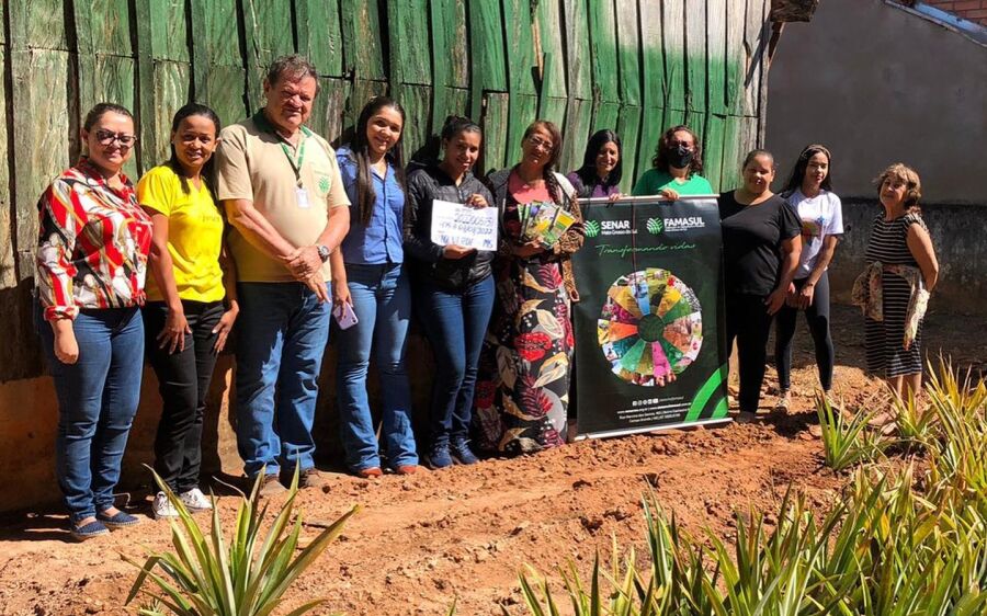 CAPS E Sindicato Rural, promovem curso de plantio e manejo de pomar