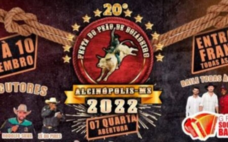 Alcinópolis realiza em setembro a 20° Festa do Peão com várias atrações