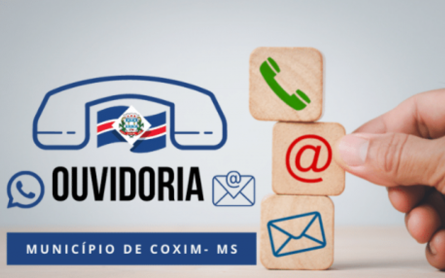 Ouvidoria Geral do Município de Coxim  divulga relatório trimestral de atendimento