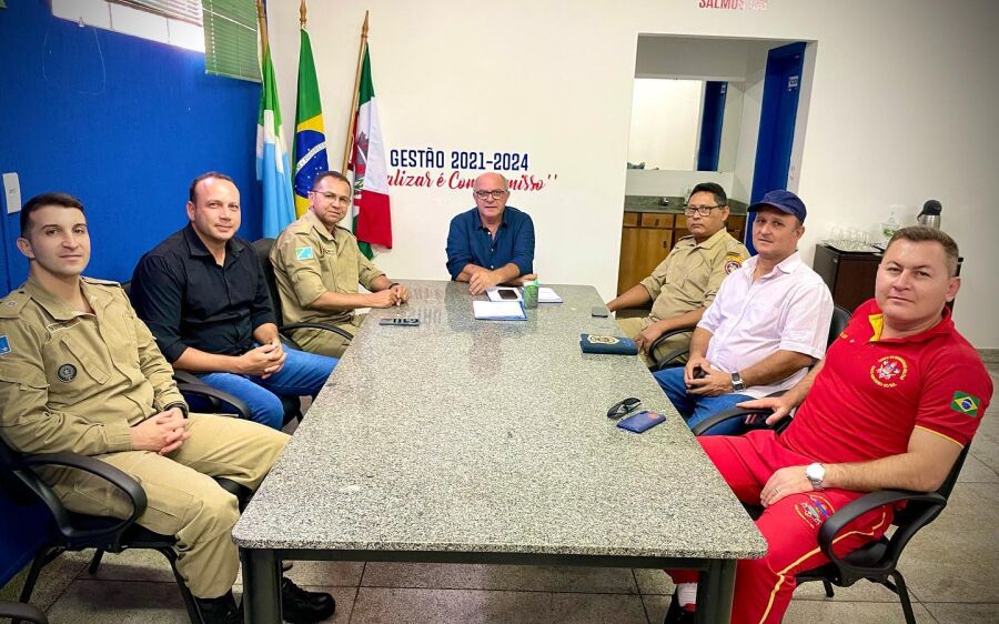 Réus Fornari anuncia posto  provisório do Corpo de Bombeiros