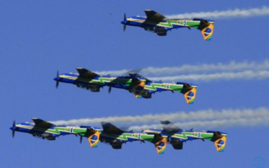 Esquadrilha da Fumaça fará apresentação em Paranaíba neste domingo 