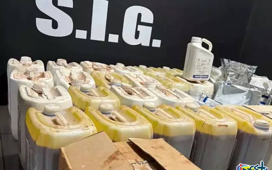Jovem é preso após furtar R$ 50 mil em produtos agrícolas de usina
