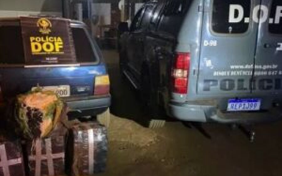 Dupla é presa na BR-163 com mais de 200 quilos de maconha
