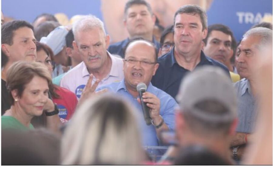 Barbosinha, do PP, é o vice de Eduardo Riedel ao governo de MS