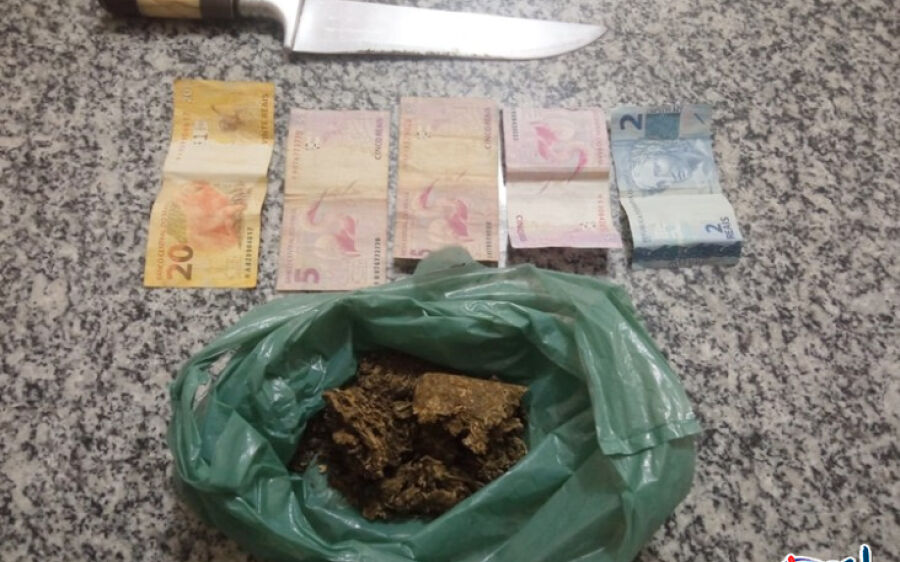 Força Tática prende jovem e fecha boca de fumo na região central de Coxim
