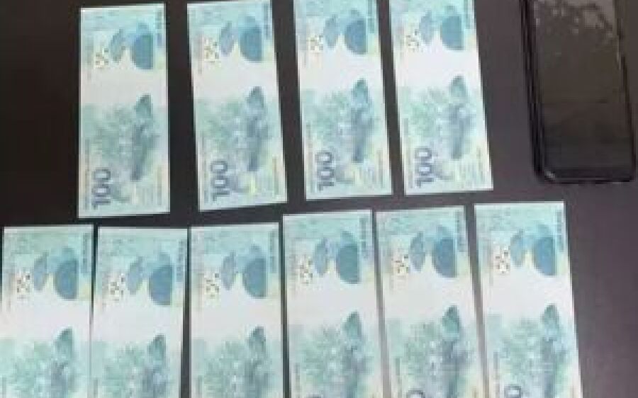 Homem é preso pela PF ao receber R$ 1 mil em notas falsas pelos Correios