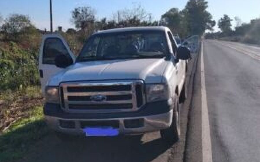 Morador de MS é preso com caminhonete furtada