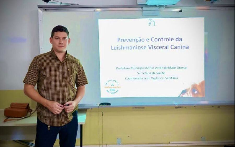 Secretaria de Saúde por meio da  Vigilância Sanitária realiza Palestra Educativa sobre Leishmaniose 