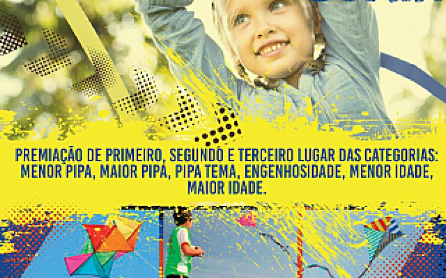 Vem aí 8º Festival de Pipas na Praça da Poliesportiva 