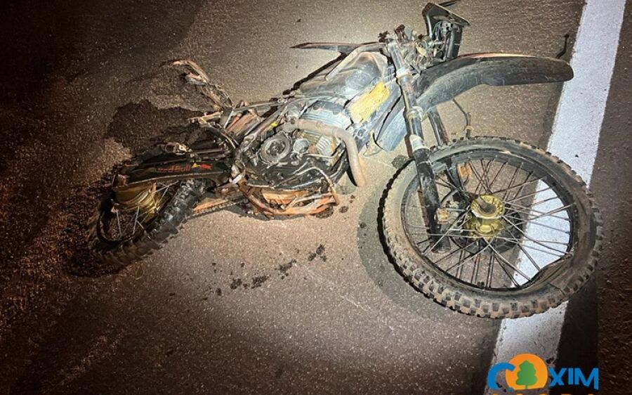 Motociclista morre em decorrência de colisão com caminhonete na BR-163