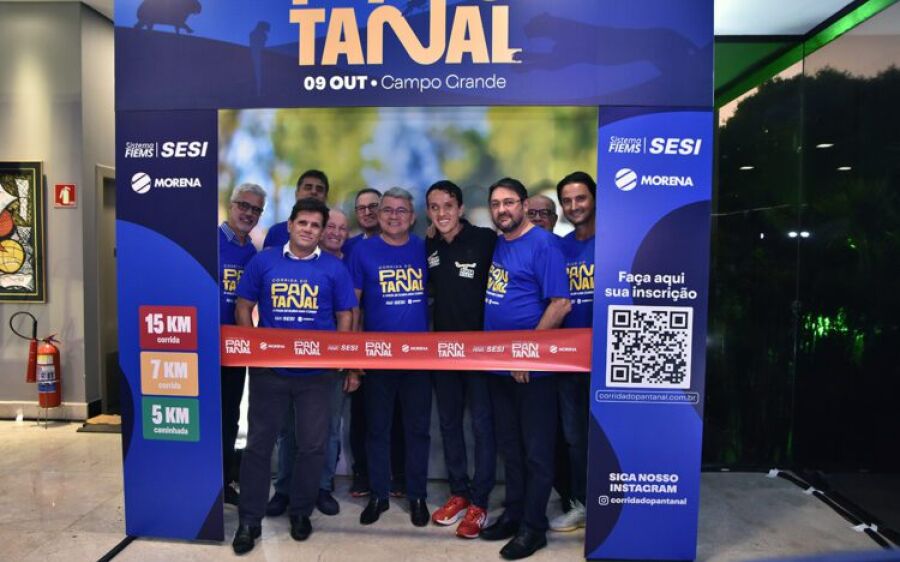 Visando ser o maior evento esportivo de MS, Corrida do Pantanal é  lançada em Campo Grande