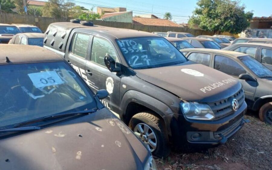 SAD realiza leilão com 160 lotes de veículos e sucatas na próxima semana