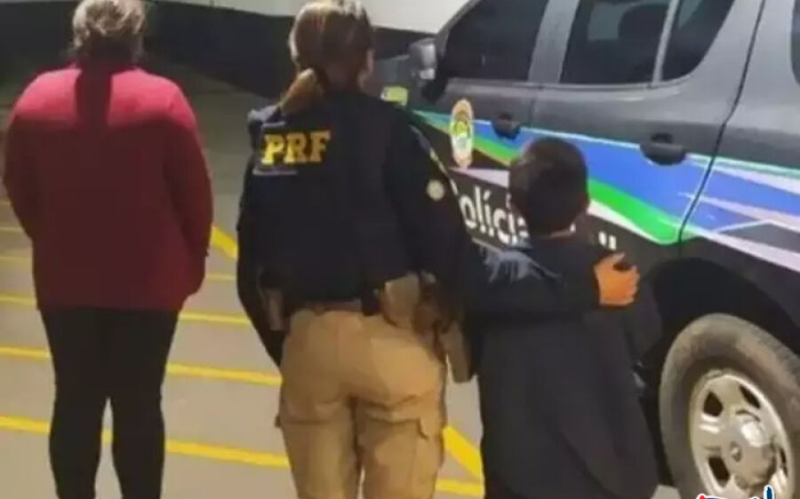 Presa viajando com criança para o MT, mulher diz que mãe doou menino