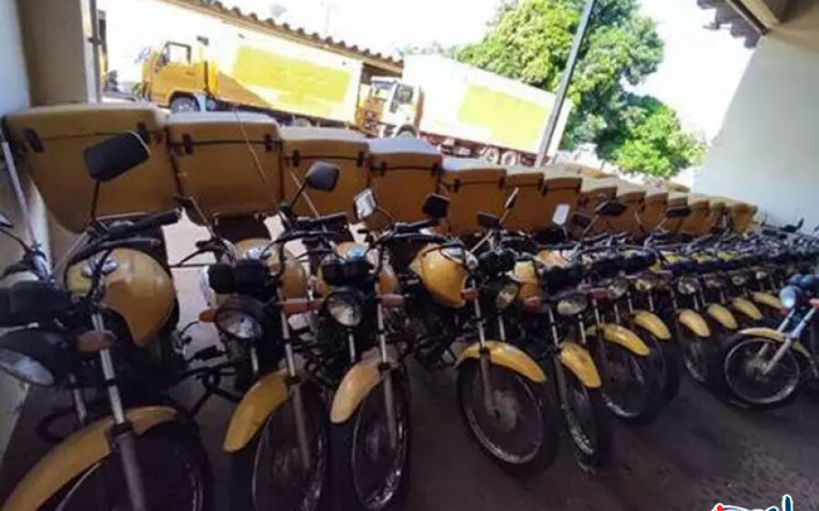 Correios realiza leilão de  motocicletas em Mato Grosso do Sul