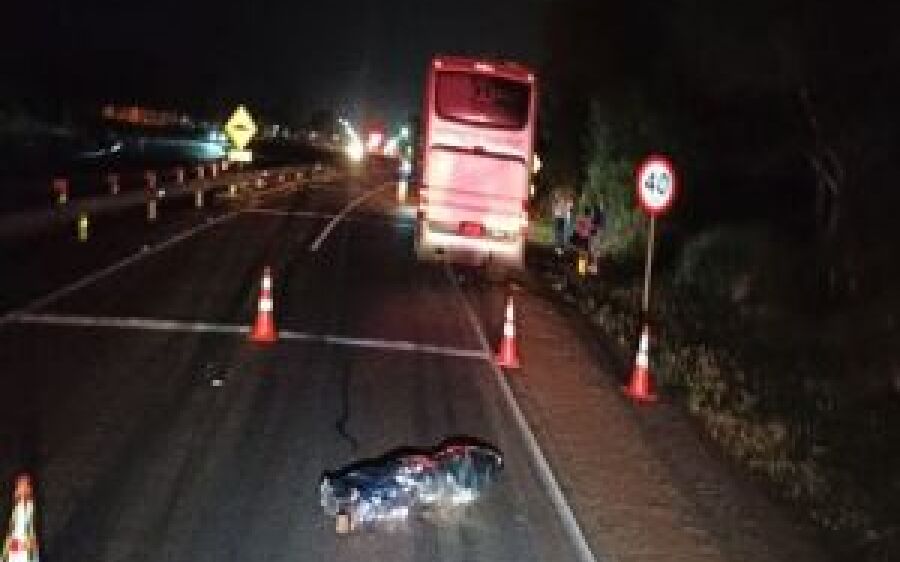 Ônibus atropela e mata adolescente de 16 anos na BR-163
