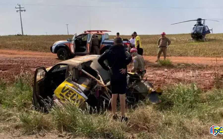 Piloto e navegador deixam Rally dos Sertões após capotagem em São Gabriel do Oeste