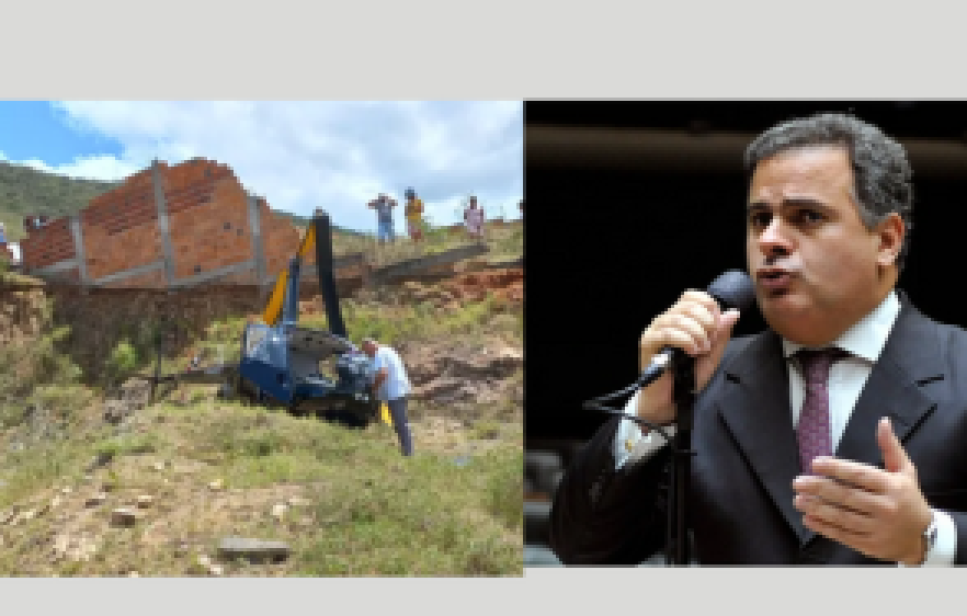 Helicóptero com deputado federal cai 