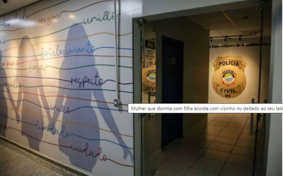 Mulher que dormia com filha acorda com vizinho nu deitado ao seu lado