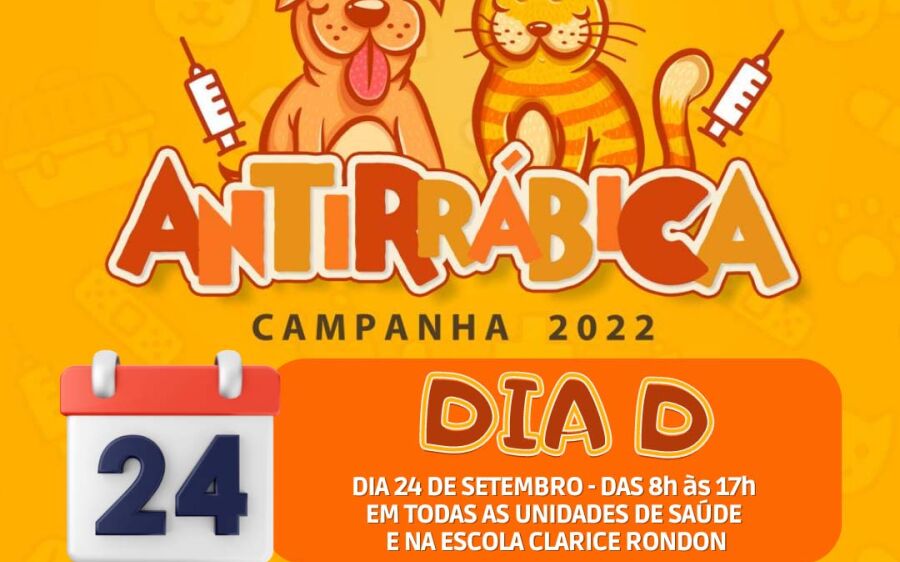 Amanhã é dia D de vacinação  antirrábica em Coxim