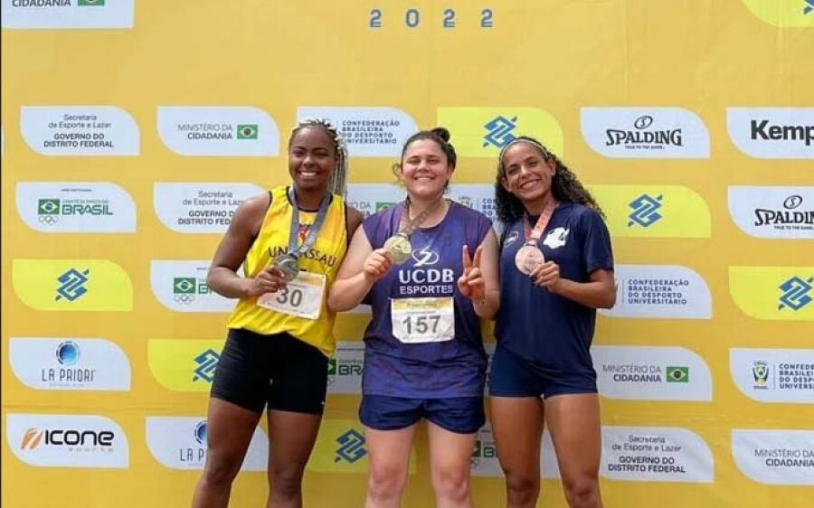 Atletas/acadêmicos do MS conquistam medalhas nos JUBs em Brasília (DF)
