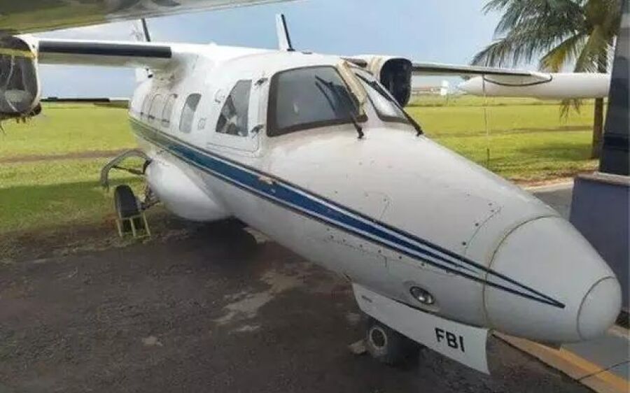 Avião usado para tráfico de drogas é leiloado por R$ 1,2 milhão em MS