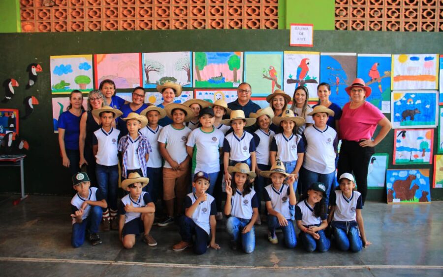 Projeto Ecoart Pantanal é apresentado no Instituto Mirim, EJA e nas Escolas Crescêncio e Aurelino