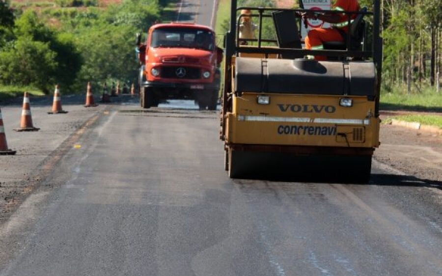 Confira trechos com intervenções na BR-163 nesta quinta-feira