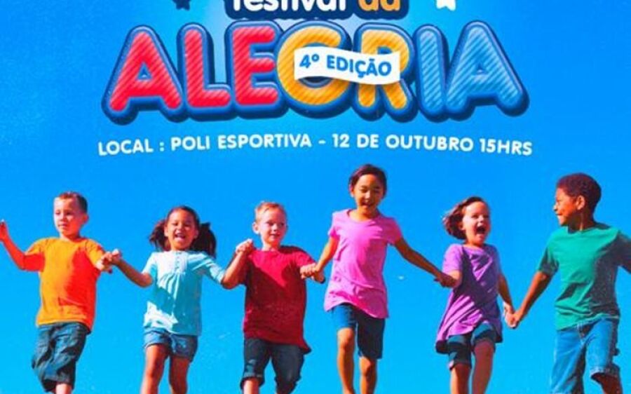 4º Festival da Alegria acontece nesta  quarta-feira na Praça Poliesportiva em Coxim