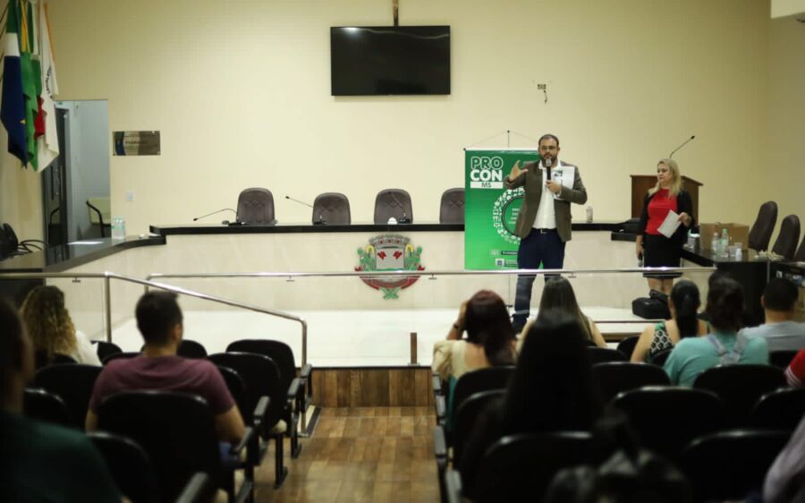 Procon realiza palestra sobre o Dia `D` Consumo na Ponta do Lápis em Rio Verde. 
