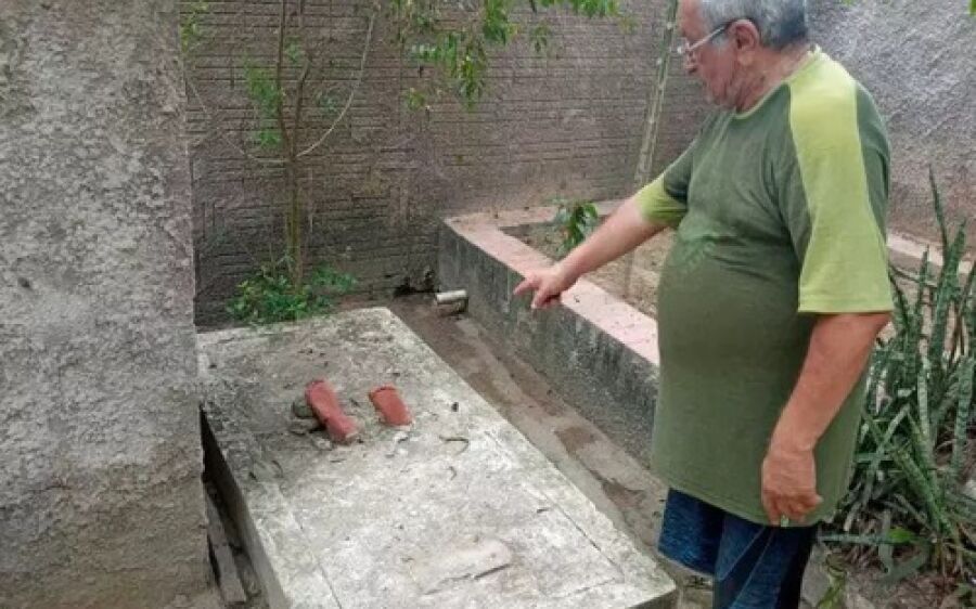 Em Coxim, José fez mais de 20 estátuas em casa para contar história da cidade