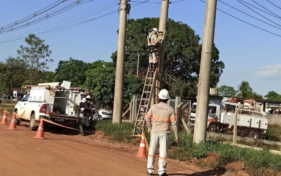 Nota da Energisa sobre interrupção no fornecimento de energia elétrica em Coxim