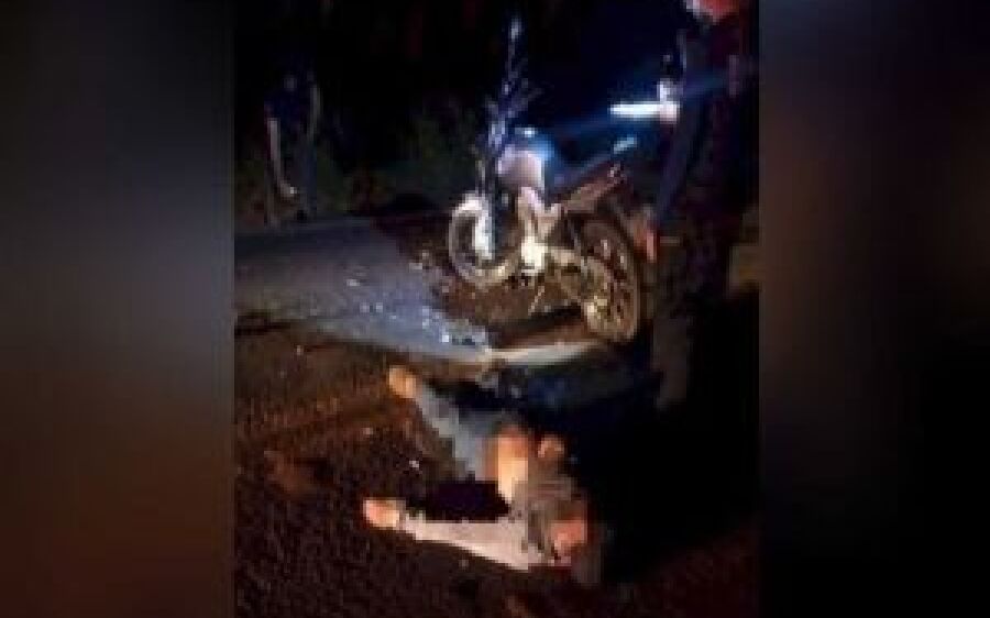 Motociclista bate em vaca e morre na MS-276
