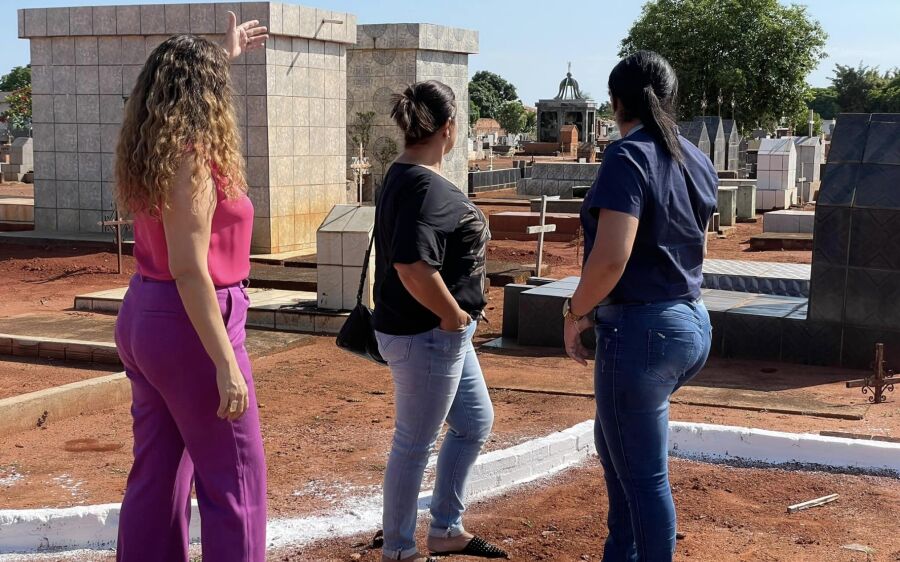 Prefeitura por meio da Secretaria de Assistência  faz melhorias na Veladoria e nos Cemiterios 